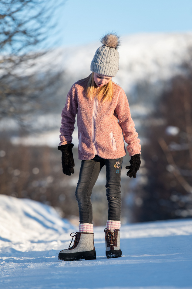 Luddan barn grå/brun 3